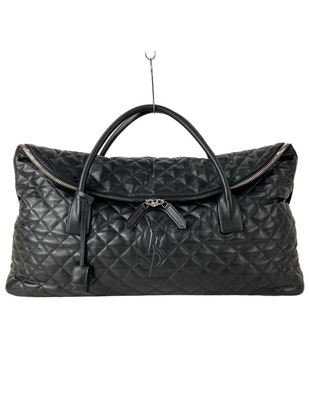 Saint Laurent Paris Boston Bag Black 2-Way Leather